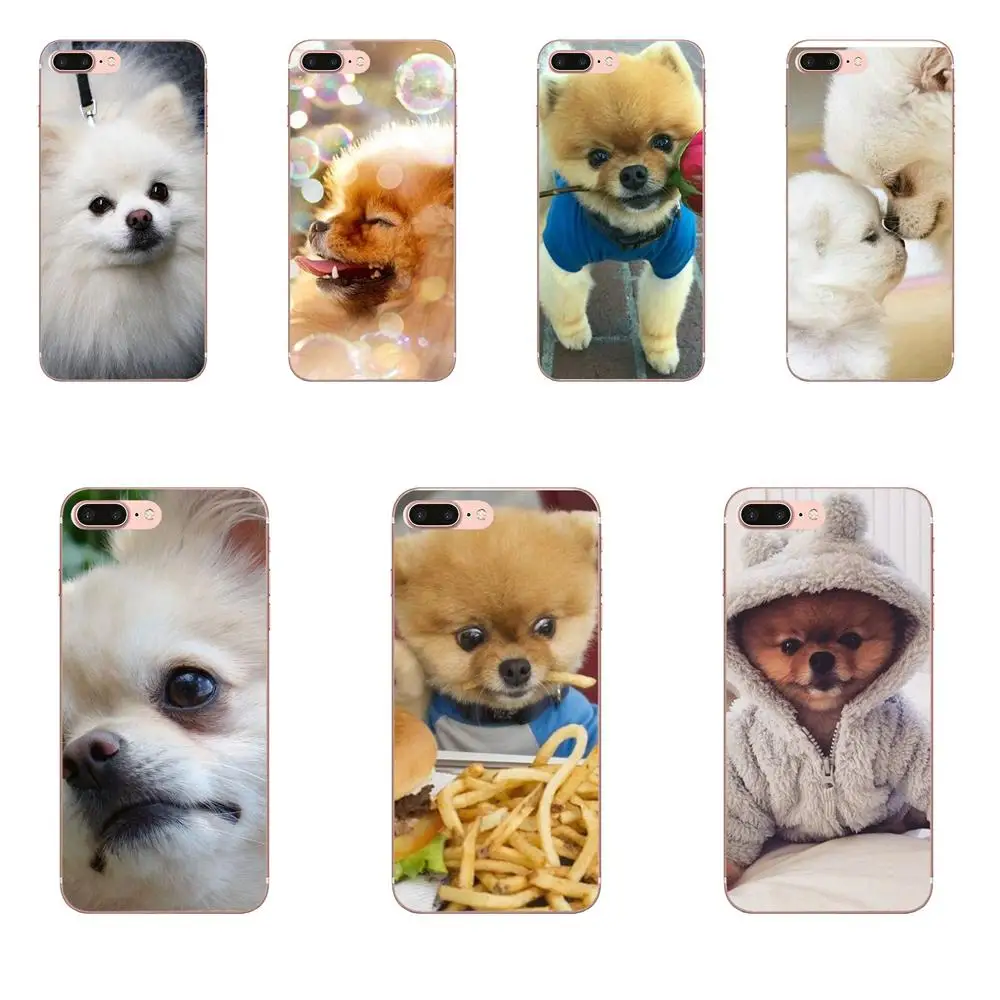 Мягкий мобильный телефон для Xiaomi Redmi Mi Note 7 8 9 SE Pro Lite Go Play Pomeranian Puppy Dog | Мобильные