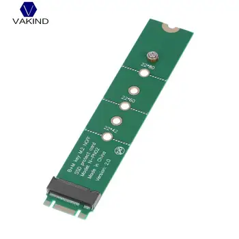 

SATA M.2 NGFF B Key Female Port To M.2 NGFF B+M Key Male Converter Adapter Testing Protect Card Converts SSD 2242/2260 To 2280