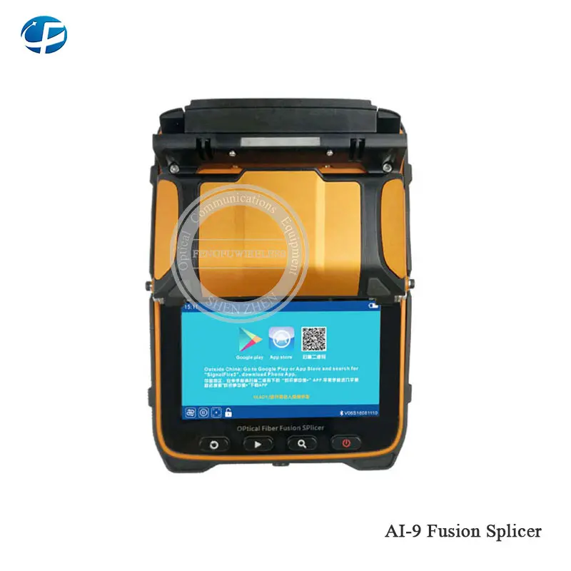 

AI-9 Optic Fiber Fusion Splicer Built In VFL And Optical Power Meter Function Six Motors ,Splicing ,5S Heating 15S Free shipping