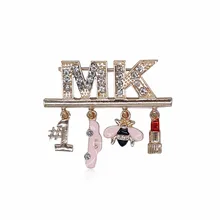 

Fatanstic Dangling Charms Brooch Pin for Mary Kay Ladies Wholesale 6PCS/LOT FREE SHIPPING