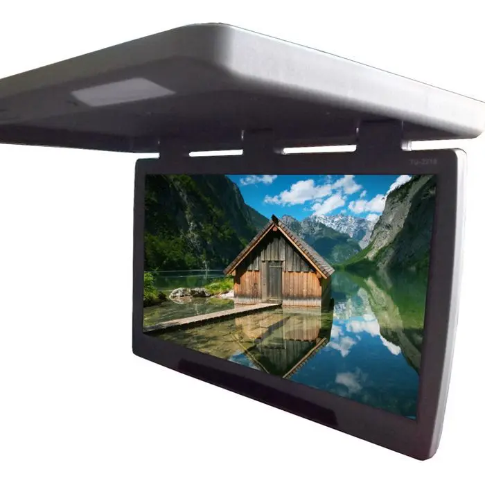 22" TFT HD LCD Roof Monitor with Infrared Emission Dual Inputs Video