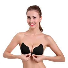 Невидимый силиконовый бюстгальтер пуш-ап с эффектом мгновенной подтяжки груди для женщин «Крылья богини»