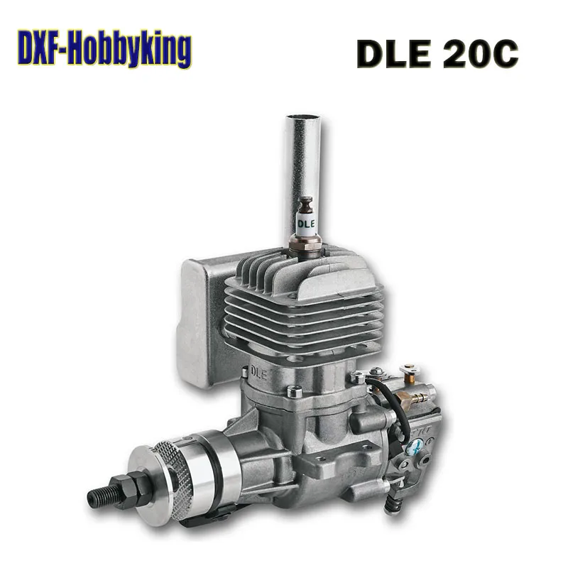 DXF хорошее качество DLE 20 20CC газовый двигатель бензин 20CC двигатель для RC модели самолета Горячая Распродажа, DLE20CC, DLE20