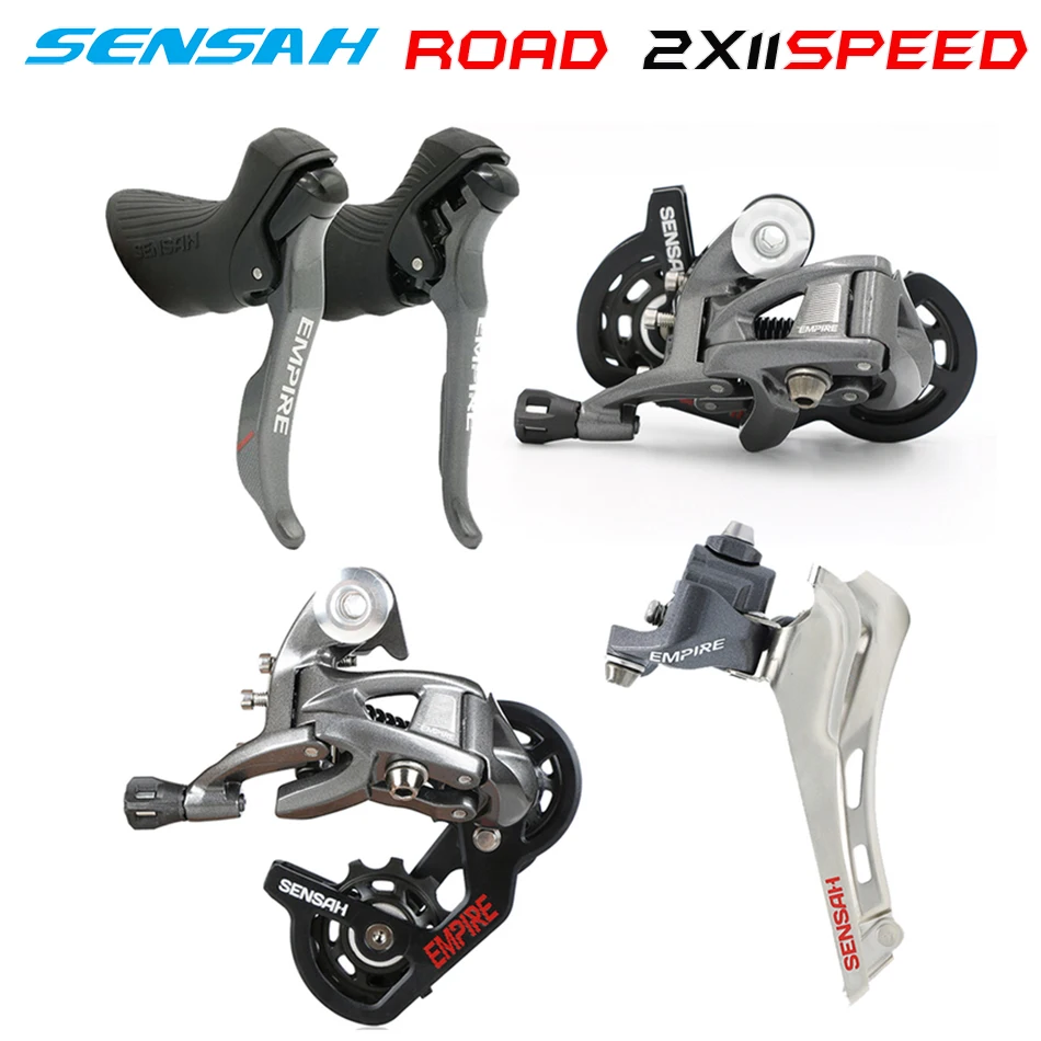 

SENSAH REICH 2x11 Geschwindigkeit, 22 s Strabe Gruppen Innen, shifter + Schaltwerke + Umwerfer 5800, R7000