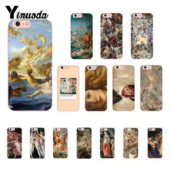 

Yinuoda art painting Birth of Venus self lovec Soft Phone Cover for iPhone8 7 6 6S Plus X XS MAX 5 5S SE XR 10 11 11pro 11promax