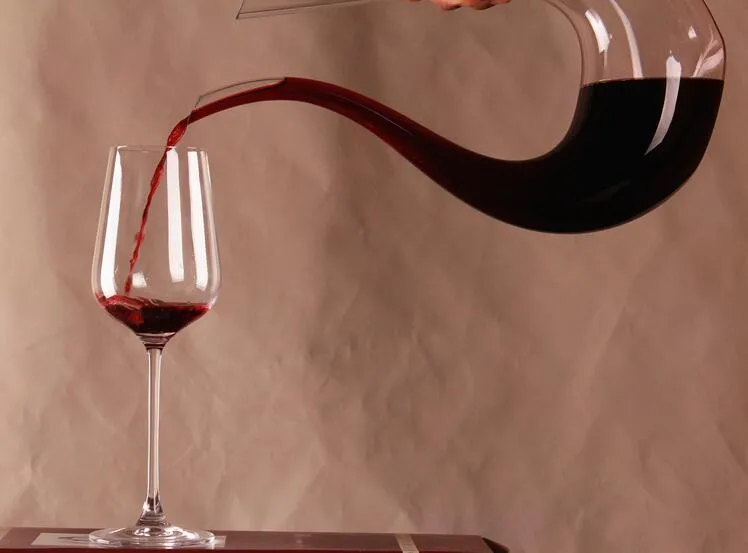 Стиль свинца хрусталя графин handmade стеклянная бутылка вина 1500 мл Прозрачный