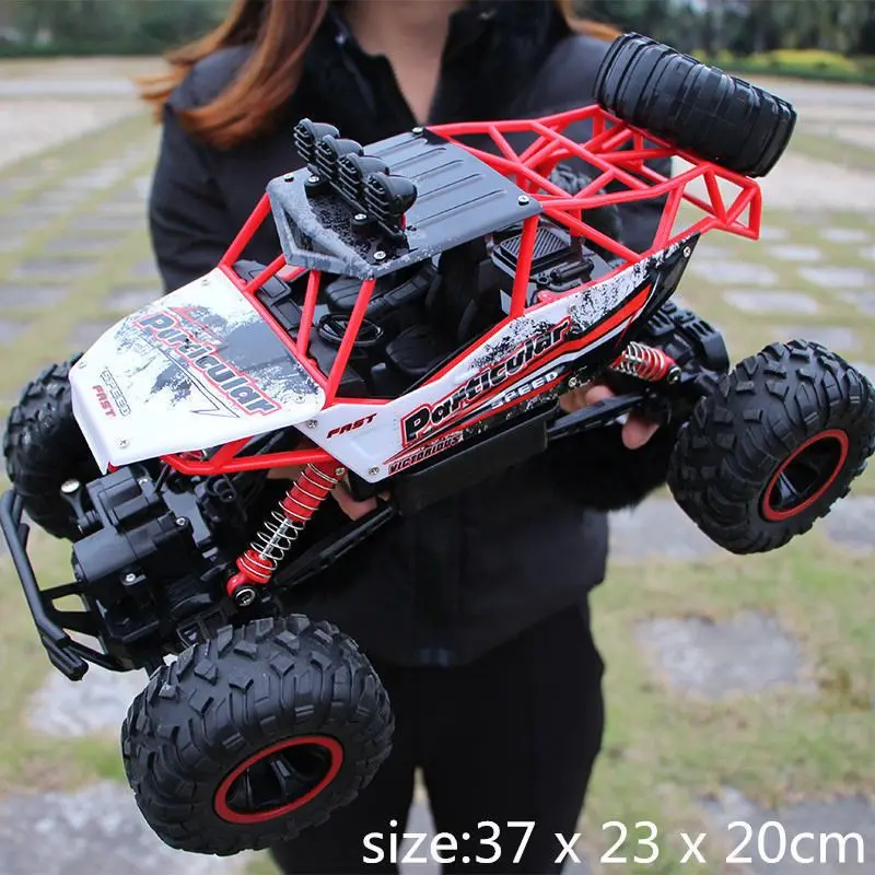 4wd RC автомобиль дистанционного управления сканеры 4x4 вождения автомобиля двойной двигатель Радио управления led машина RC автомобили модель внедорожника игрушка - Цвет: 1