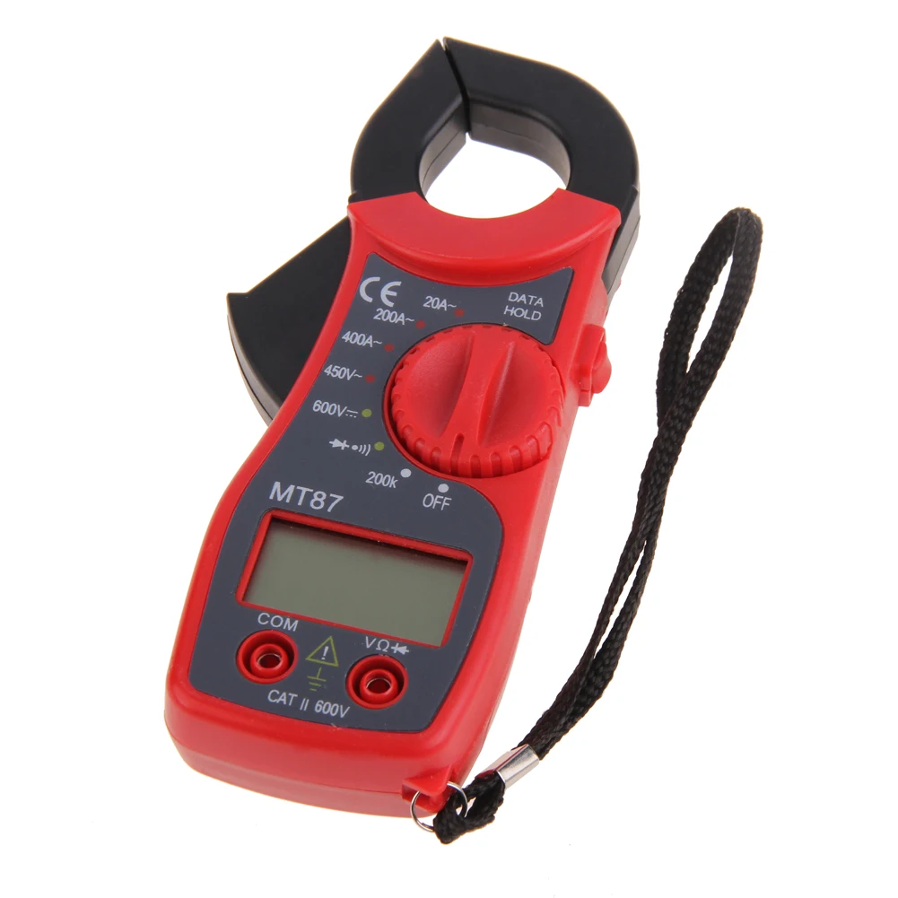 

Mini Digital LCD Clamp Multimeter Voltmeter Ammeter Ohmmeter Volt Tester Multiteste Volt Watt Power Meter Electronic Multimeter