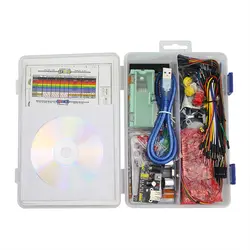 Starter kit для DIY Совета фоторезистор + Макет + Батарея Clip + шаг Серводвигатель + перемычка для UNO r3 для Raspberry Pi