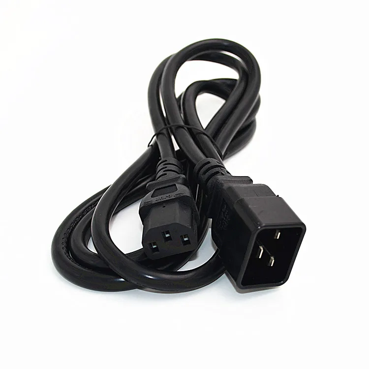 

1.8M C13 C20 Power Cord Server UPS Power Cable C19 Female to C20 Male 16A/250V 3X1.5mm square Power Wire