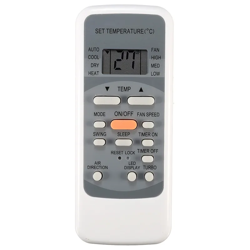 

Portable Air Conditioner Remote Control Replacement For Midea R51D R51M R51E RG51113/BGCE High Qualit