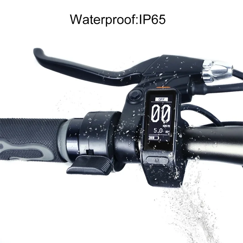 Excellent Electric Bicycle LCD Mini Display For Bafang BBS01B BBS02B BBSHD Mid Motor E-bike Conversion Kits Waterproof Speed Controller 0