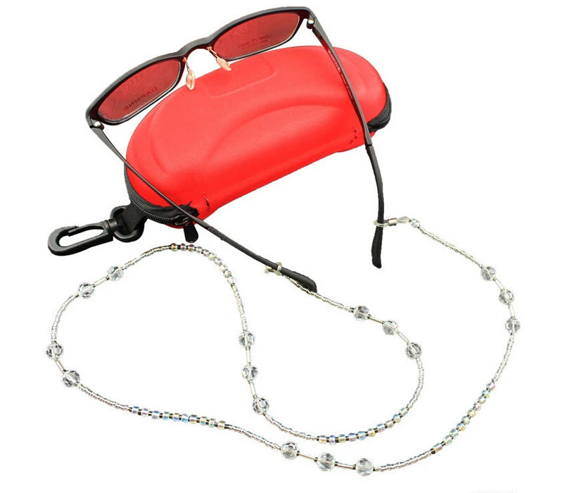 Womens Vintage Beaded Eyeglass Sunglasses Reading Glasses Chain Cord