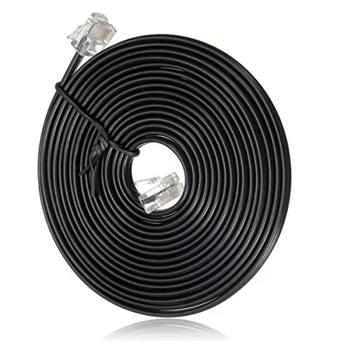

RJ11 6P4C Telephone Cable Cord ADSL Modem 3 Meters