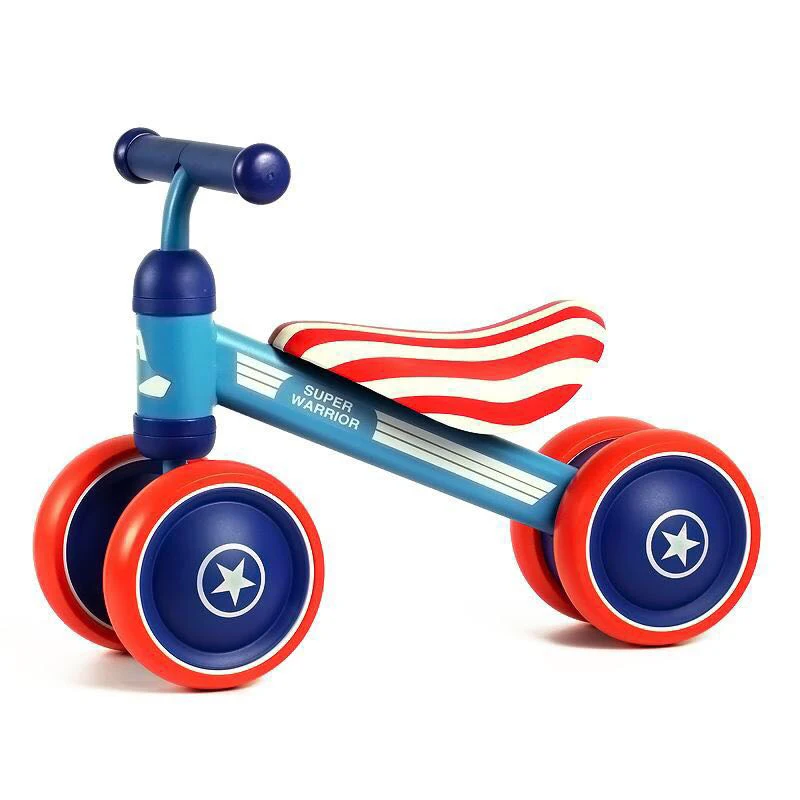 

Hot Brand Child Balance Bikes Scooter Baby Walker Infant Scooter Without Foot Pedal Driving Four Wheels Bike Gift for Kids Toys