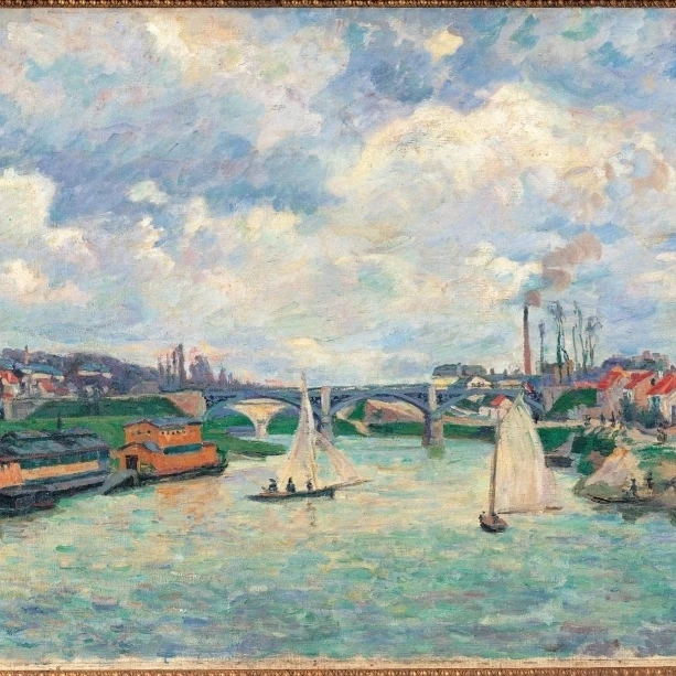 The Port At Charenton Poster Print (36 x 24)