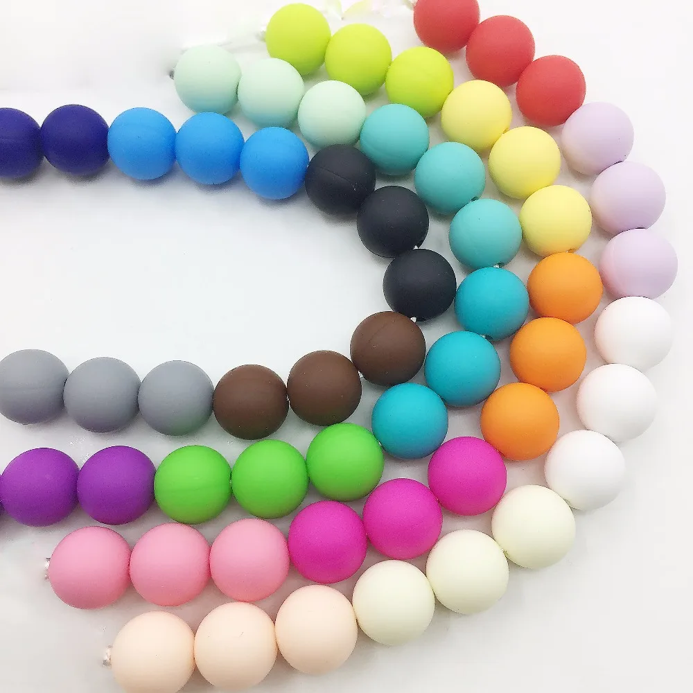 10MM Round Silicone Beads for BABY Teether ,SIlicone Teether Beads 10MM
