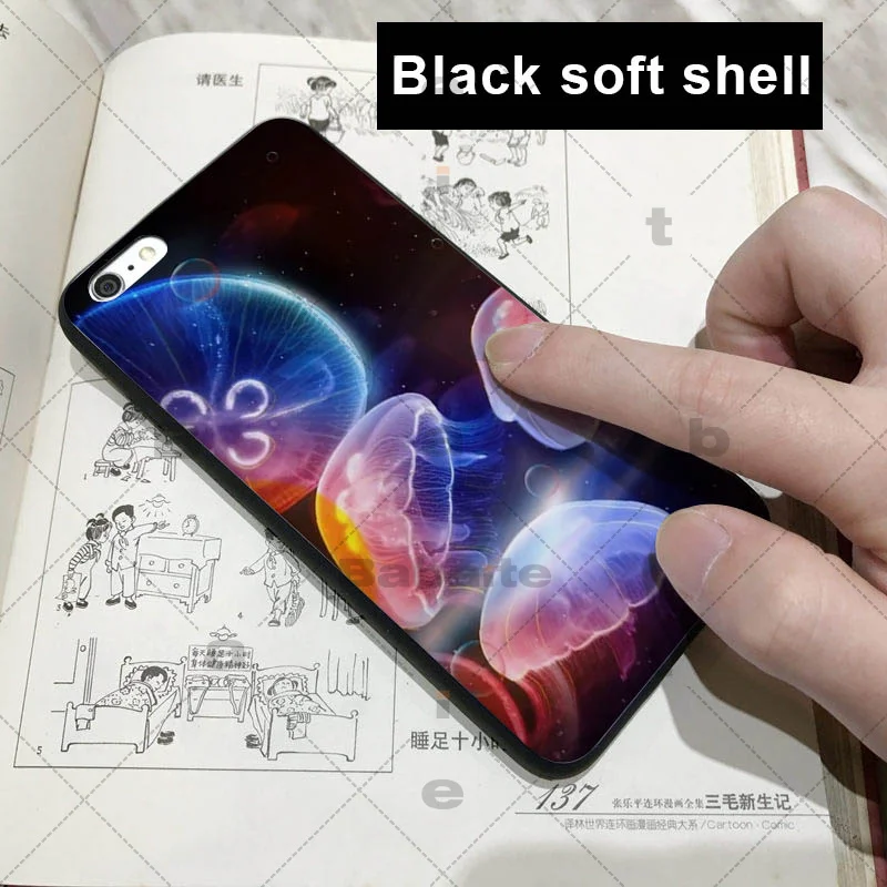 Babaite Медузы Телефон задняя крышка ТПУ чехол для iPhone X XS MAX 6 6S 7 7plus 8 8Plus 5 5S
