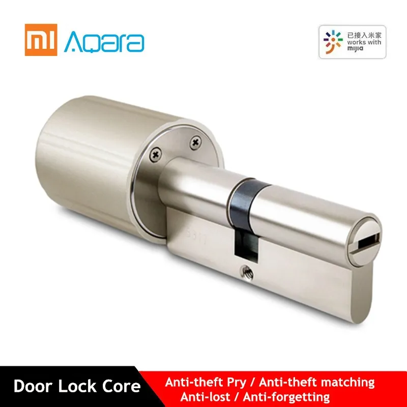 

AQara Door Lock Core Mechanical Electrical Smart Anti-theft Home Security with Key Work With Mijia APP