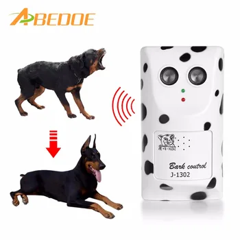 

Practical Pet Dog Ultrasonic Anti Barking Device Dogs Bark Stoping Trainer Bark Control Ultrasonic Training Device For Dogs