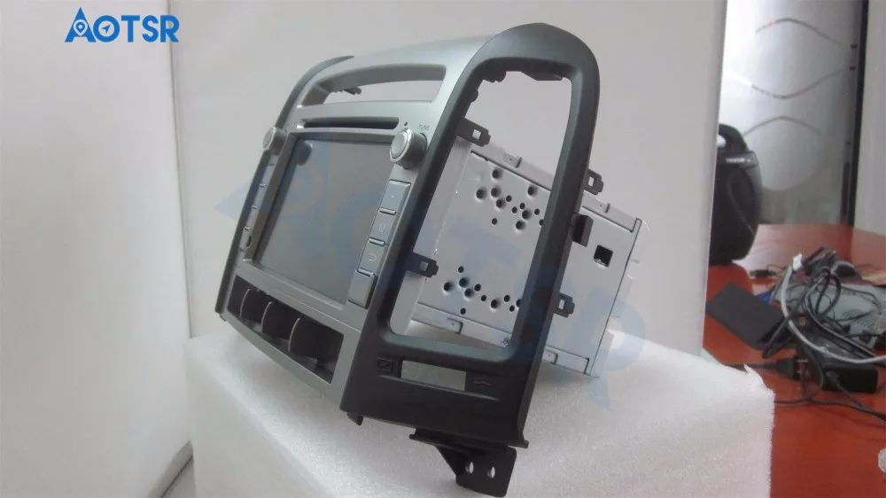 Cheap DSP IPS Android 9.0 4GB+64GB Car Navigation DVD Player For Hyundai Santa Fe 2006-2011 Head unit Radio recorder Auto Radio player 10