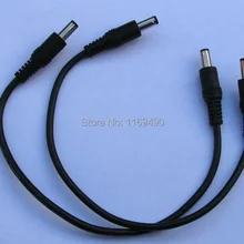 10 шт. прямые DC 5,5x2,5 мм до 5,5*2,5 мм двойной мужской Мощность кабель-удлинитель в комплект поставки входит адаптер Шнур 27 см