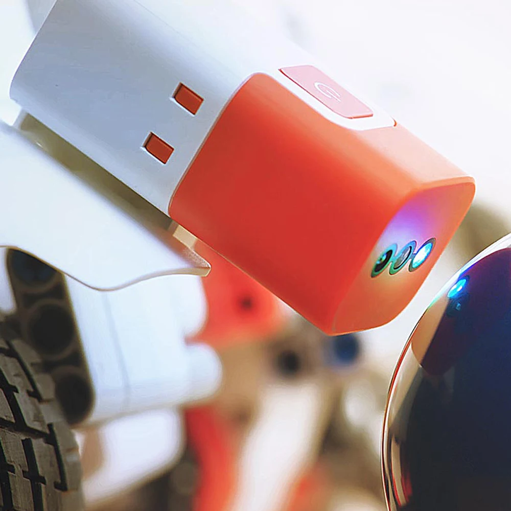 Датчик цвета Xiaomi MITU для строительных блоков Mitu DIY робот оранжевый белый цвет