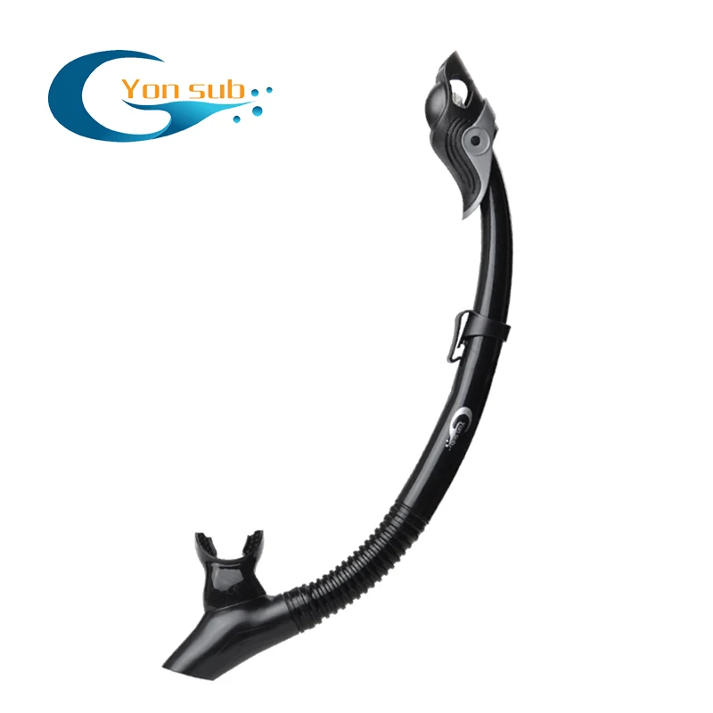 

YONSUB Diving Dry Snorkel Underwater Scuba Diving Breathing Tube Silicone Mouthpiece Swimming Snorkeling Equipment
