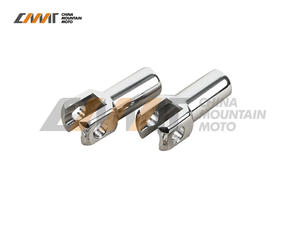 

Chrome Foot Peg Supports Mounts Clevis Kits case for Harley Davidson Softail 2000-06