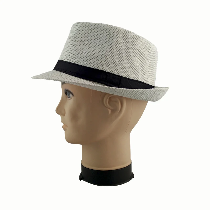 

Straw men's cowboy hats cap for men and women bucket hats with brim fedoras