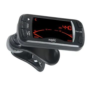 

Multifunction Mini Portable Clip-on Electric Tuner Metronome LCD Display Guitar Chromatic Bass Violin Ukulele Tuning Universal