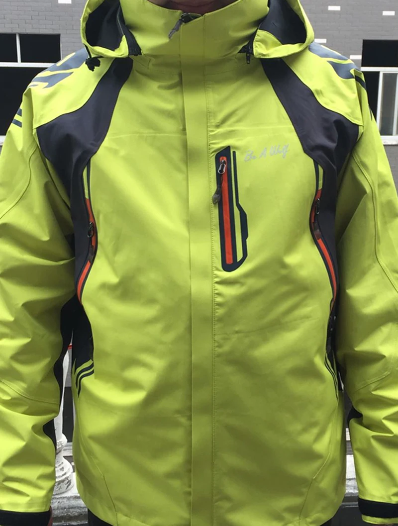 Be A Wolf походные флисовые куртки для мужчин для спорта на открытом воздухе одежда для рыбалки Кемпинг лыжный дождь ветровка водонепроницаемая зимняя куртка