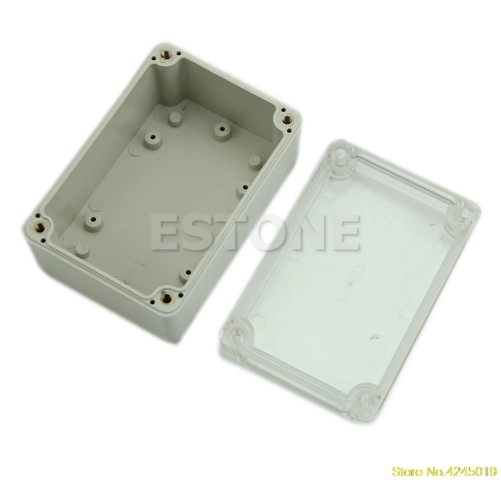 

2019 High quality Plastic Waterproof Cover Clear Electronic Project Box Enclosure Case 100x68x50mm