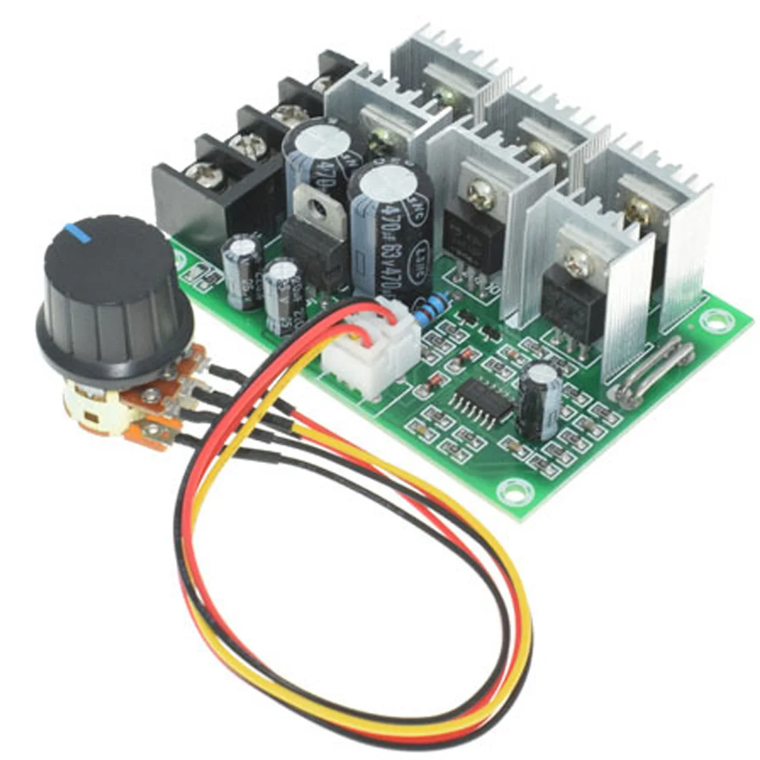 

1pcs 12V24V36V Motor Speed Controller Low Voltage Protection Motor Speed Governor DC Brushes Retarder