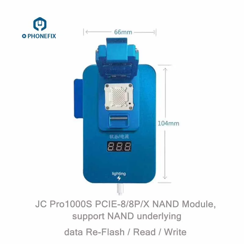 Phonefix jc pro1000s nand programador do telefone