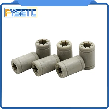 6pcs/lot LM8UU 8 mm Linear Ball VS RJ4JP 01 08 Drylin RJ4JP-01-08 Plastic Bearing Bushing For Anet A8 Prusa i3 3D Printer
6pcs/lot LM8UU 8 mm Linear Ball VS RJ4JP 01 08 Drylin RJ4JP-01-08 Plastic Bearing Bushing For Anet A8 Prusa i3 3D Printer