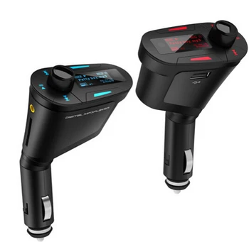 

Hot Sale MP3 Player Wireless FM Transmitter Radio Modulator USB SD MMC LCD with Remote red blue green