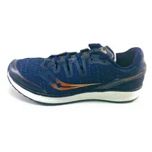 Saucony freedom iso человек-кроссовки синтетические транспирации синий высокая прочность производительность, человек спортивные
