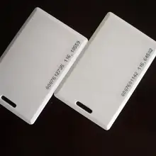 Yongkaida 1000 шт./лот 125 кГц EM4100/TK4100 RFID proximityid смарт-карты раскладушка междугородной читатель диапазон 1.8 мм толщиной ID Card