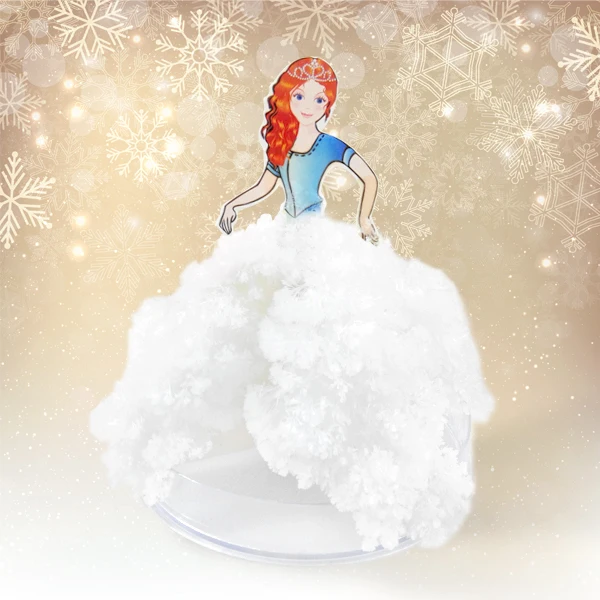 

iWish 2019 11x8cm 5Asst. DIY Magic Growing Paper Princess Tree Kit Magical Grow Dress Trees Wunderbaum Science Toys For Children
