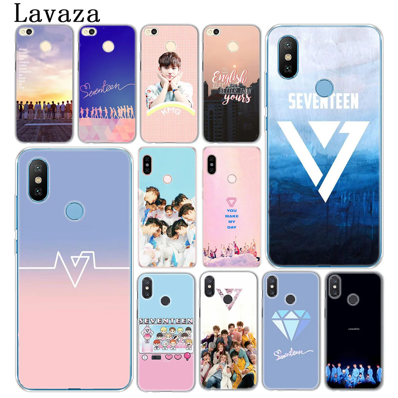 Чехол для телефона Lavaza Seventeen JUN DK JOSHUA kpop Xiaomi MI 9 9T A3 Pro CC9 CC9E 8 SE A2 Lite A1 pocophone f1 6X 5X MAX