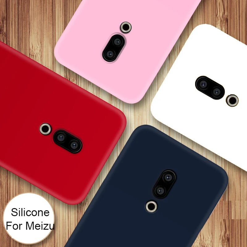 

Solid Color Original Official Case For Meizu 16th 15 plus pro 7 plus M8 Note M5 M6 Note M5s Mx6 S6 M6t x8 16x Simple Case