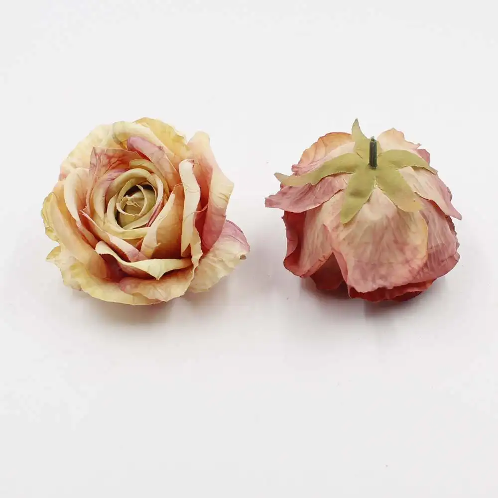 1 шт. шелк Ретро Европейская большая роза искусственный свадебный бант украшение розовая брошь цветок ремесла
