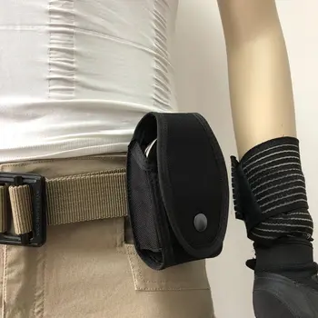 

Key Holder Simulation Handcuffs Bag Key Chain Key Ring Handcuff Sheath Holster Cuff Case Pouch with Belt Loop