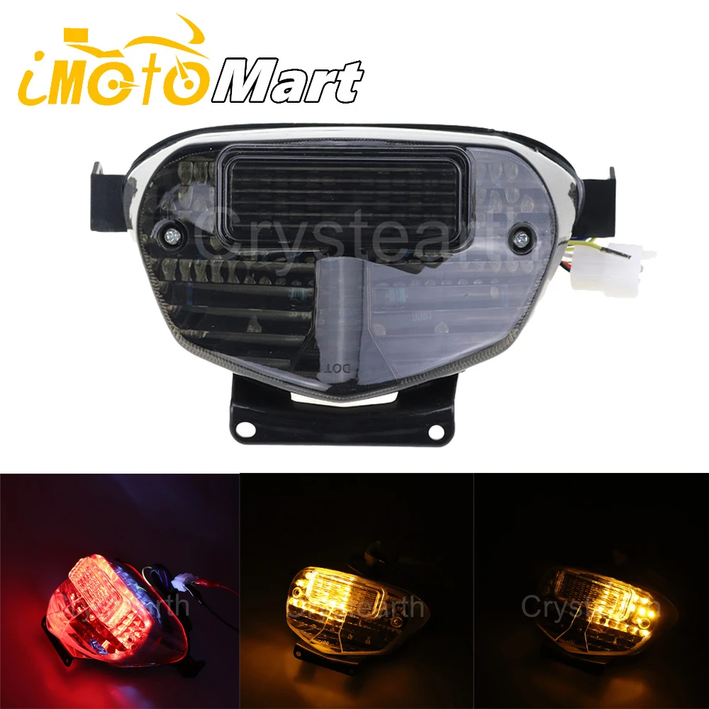 Integrated LED Tail Light Turn Signals For Suzuki GSXR600 GSX-R 750 2000-2003