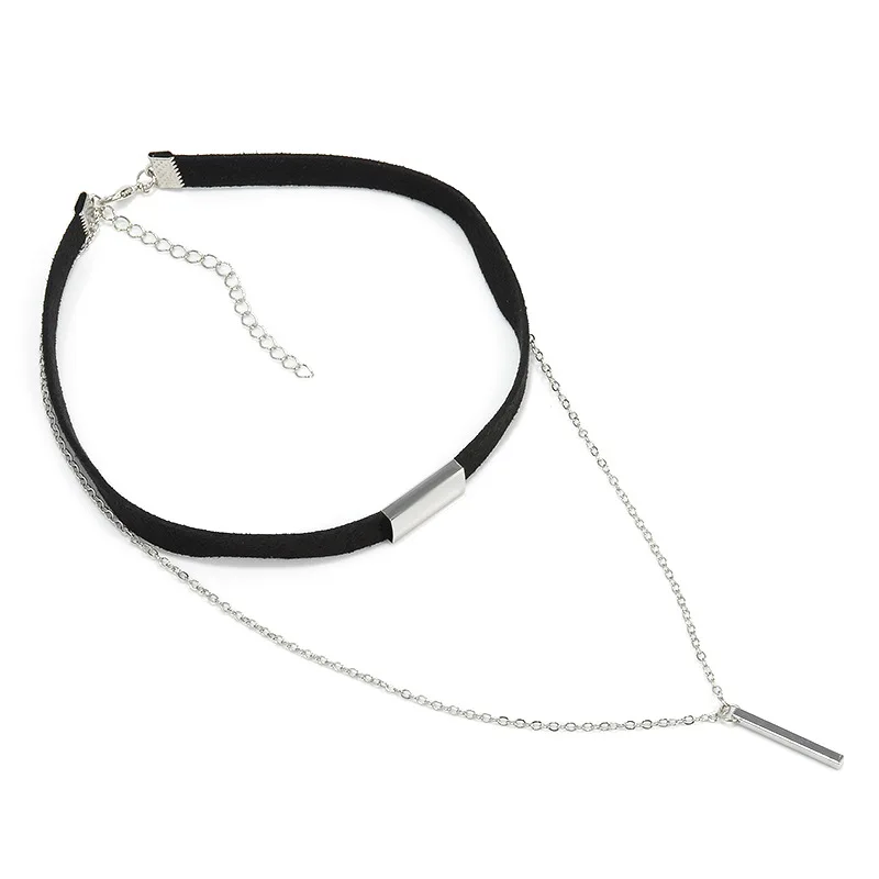 2 black silver rectangle