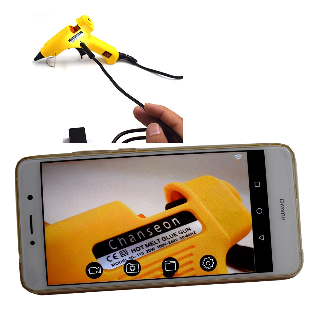 Камера Эндоскоп Chanseon 8 мм Wi Fi IOS мини камера HD 720P Бороскоп водонепроницаемая