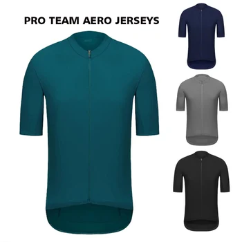 

2019 upadte Bright green Top Quality Short sleeve cycling jersey pro team aero cut with last Seamless process road mtb