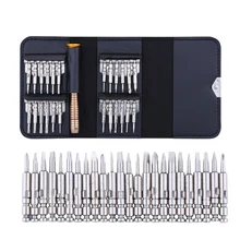 25 em 1 conjunto de chave de fenda precisão torx multifuncional chave de fenda kit ferramentas reparação abertura para iphone samsung telefone tablet