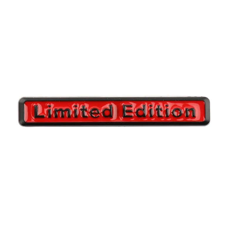 

Universal 3D Metal Limited Edition Car Sticker Auto Motorcycle Badge Decals Decor Cars Trunk Stickers Individuality Car Styling